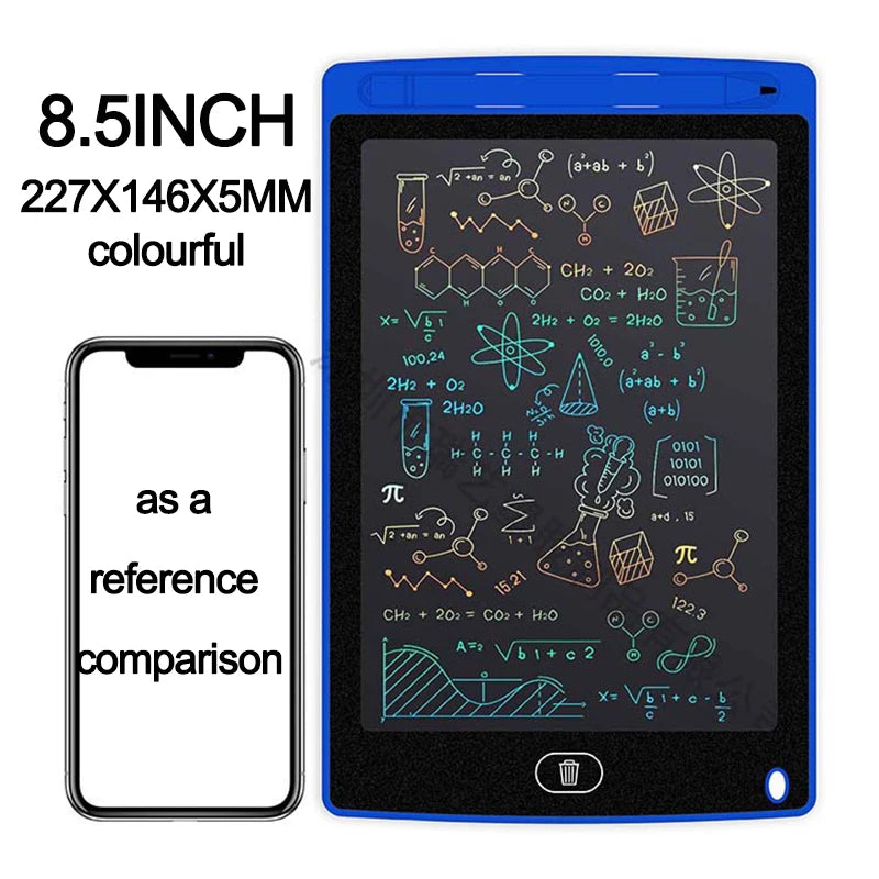 8.5 polegada lcd escrita tablet prancheta crianças graffiti sketchpad brinquedos escrita blackboard magia desenho placa brinquedo presente