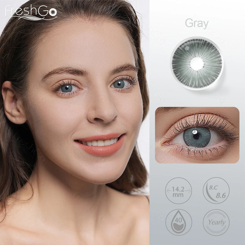 Magister lentes de contato coloridas aparência natural lentes de olho marrom beleza pupilas azuis lentes de contato olho lente de cor cosmética spotify